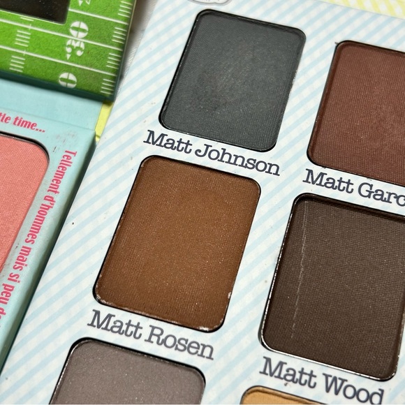 Set 2 makeup bundle The Balm eyeshadow and blush Meet Matte Nude palette - Picture 5 of 11